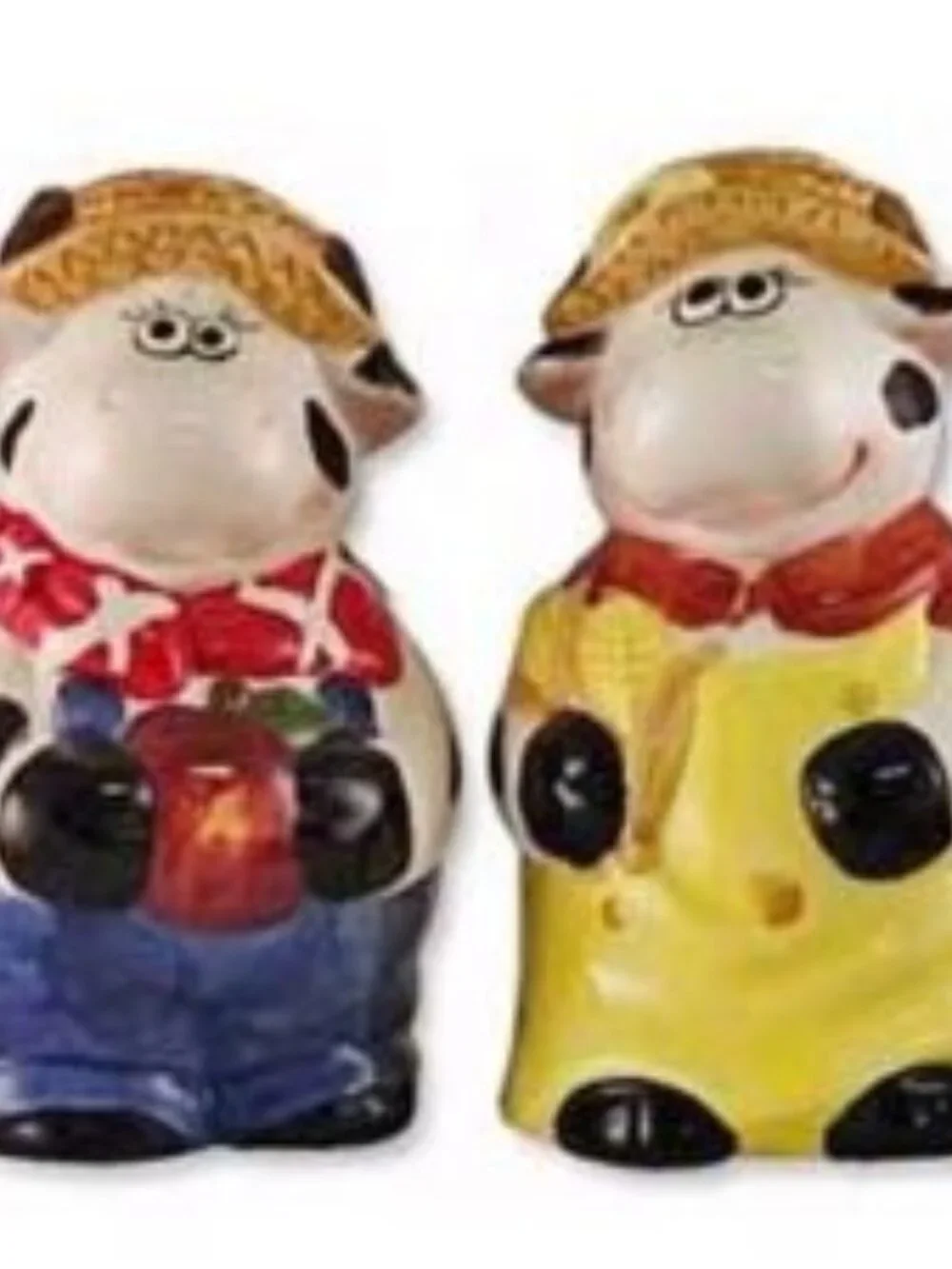 FARMHOUSE SALT & PEPPER SHAKERS